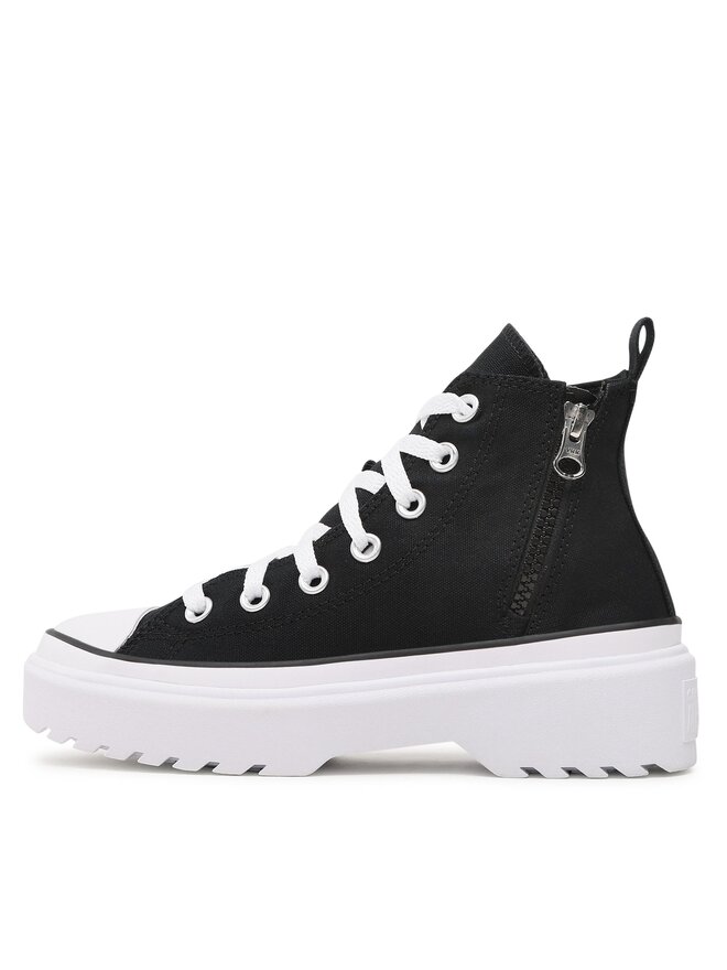 Converse Sneakers aus Stoff Converse Chuck Taylor All Star Lugged Lift Hi A03011C Schwarz