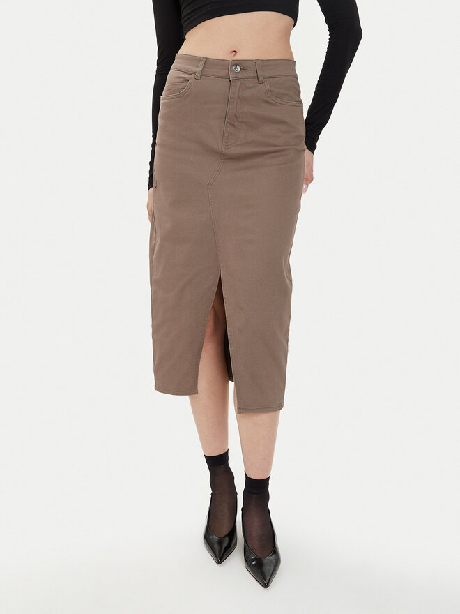 Gina Tricot Gina Tricot Marškinėliai 21287 Pilka Slim Fit