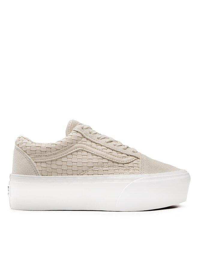 Sneakers aus Stoff Vans Old Skool Stac VN0A7Q5MIVR1 Beige eschuhe
