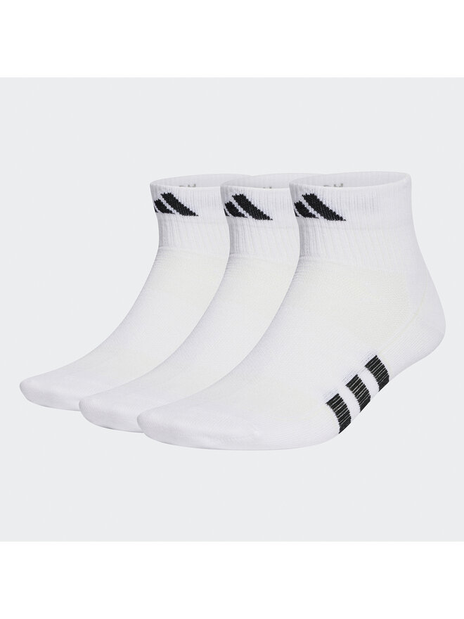 adidas Skarpety wysokie unisex adidas Performance Light Mid-Cut Socks 3 Pairs HT3445 Biały
