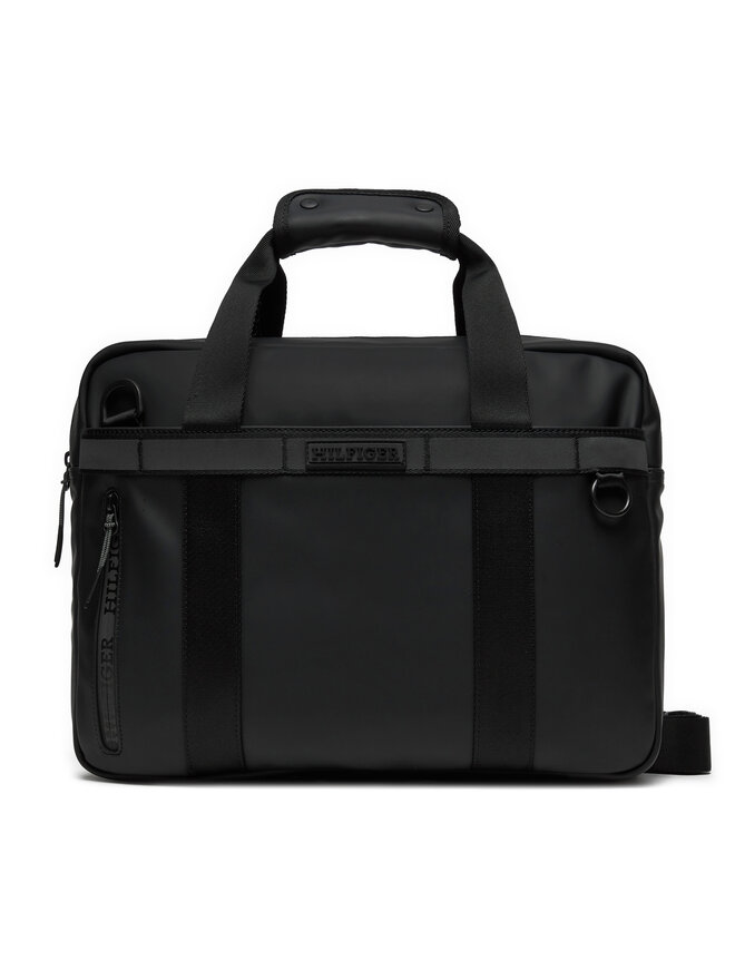 Tommy Hilfiger Laptoptasche Tommy Hilfiger AM0AM12745 Schwarz