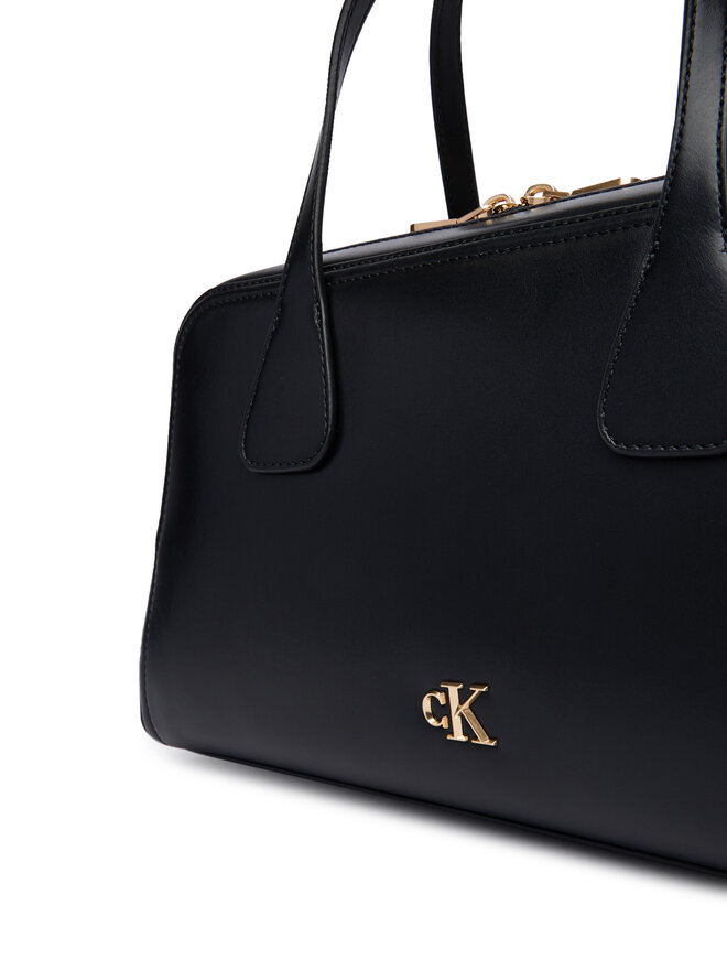Calvin Klein Handtasche Calvin Klein Ck Medium Bowling Bag LV04F3610G Schwarz