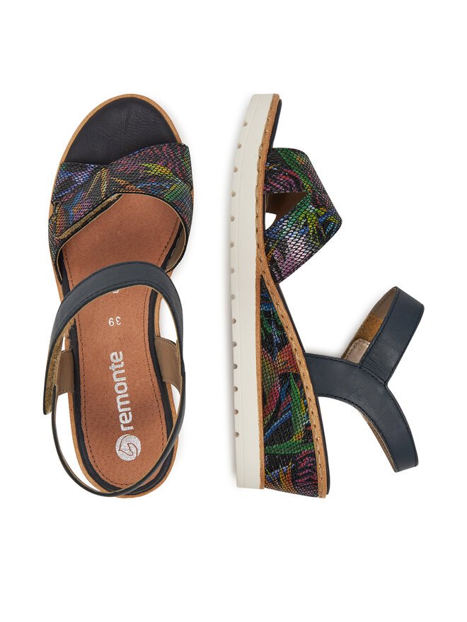 Remonte Sandalen Remonte R6252-15 Dunkelblau