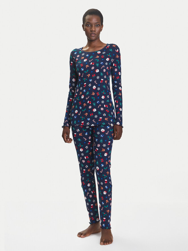 United Colors Of Benetton United Colors Of Benetton Піжама 3SUP3P03N Cиній Regular Fit