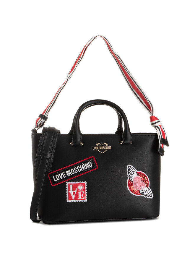 LOVE MOSCHINO Táska LOVE MOSCHINO JC4095PP18LR0000 Fekete