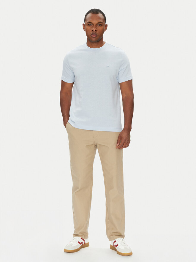 United Colors Of Benetton United Colors Of Benetton Marškinėliai 3M4WU1088 Mėlyna Relaxed Fit