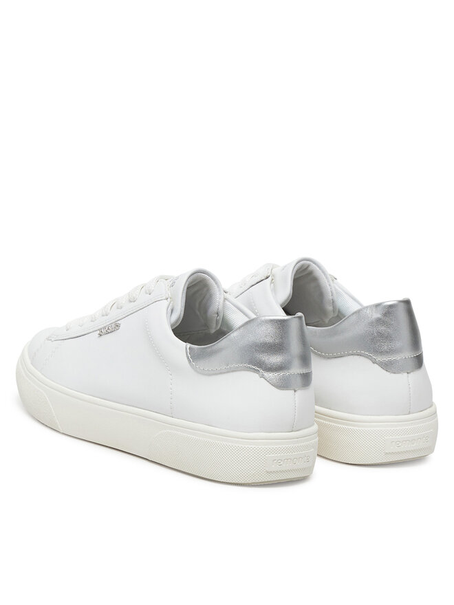 Remonte Sneakersy Remonte D2J00-80 Biela
