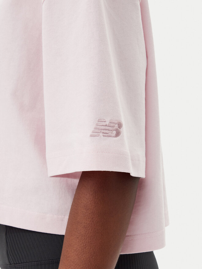 New Balance New Balance Camiseta WT51935 Rosa Oversize