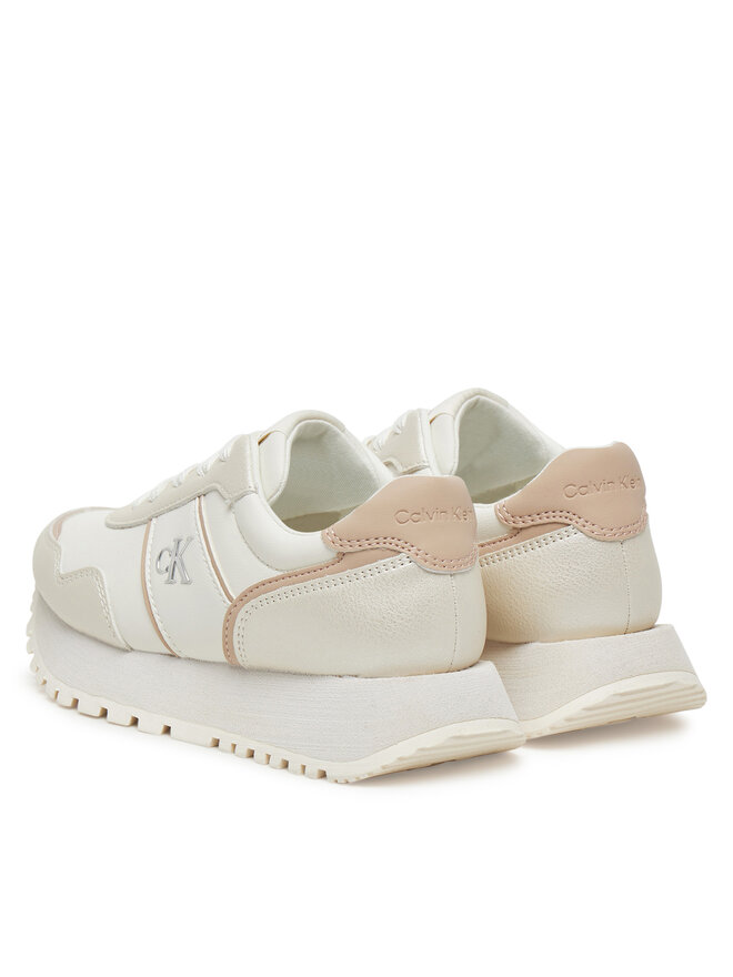 Calvin Klein Jeans Sneakersy Calvin Klein Jeans V3A9-82034-1355A M Écru