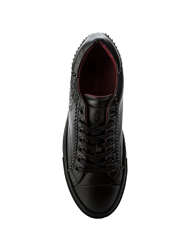 Roberto Cavalli Sneakersy Roberto Cavalli 3002RC B Czarny