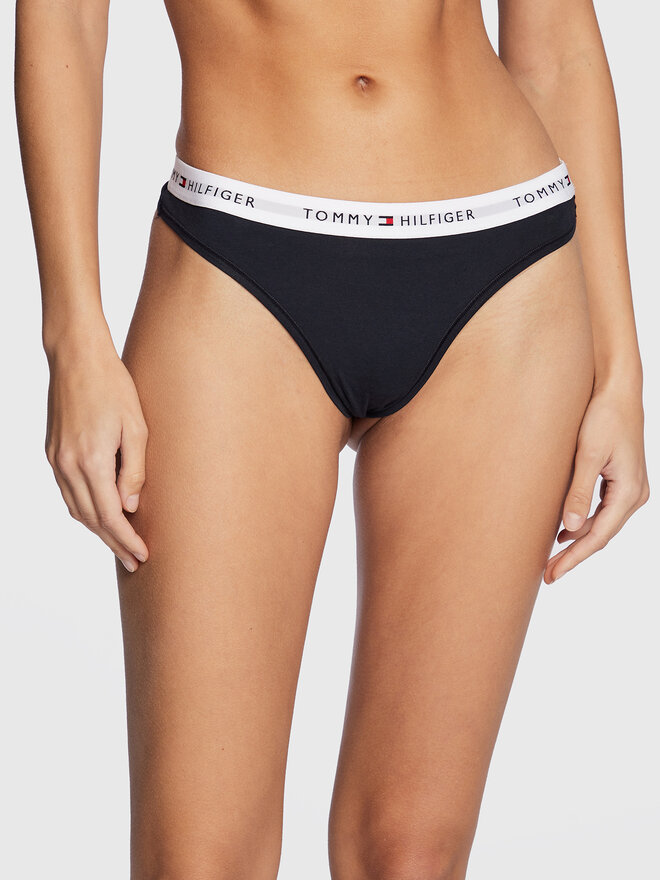 Tommy Hilfiger Tommy Hilfiger Stringtanga UW0UW03835 Dunkelblau