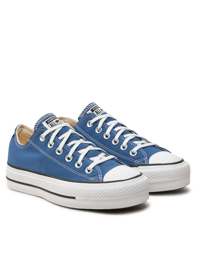 Converse Kedas Converse Chuck Taylor All Star Lift Platform Ox A08289C Tumši zils