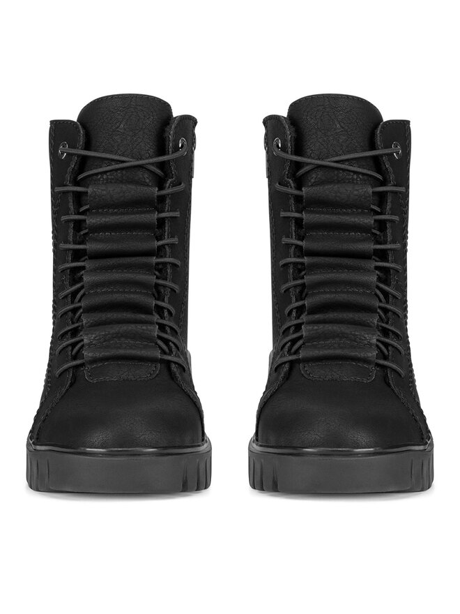 Rieker Botine Rieker Y3420-00 Negru