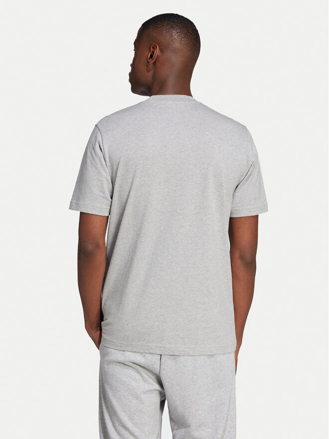adidas adidas Футболка Essentials Big Logo JE8948 Сірий Regular Fit