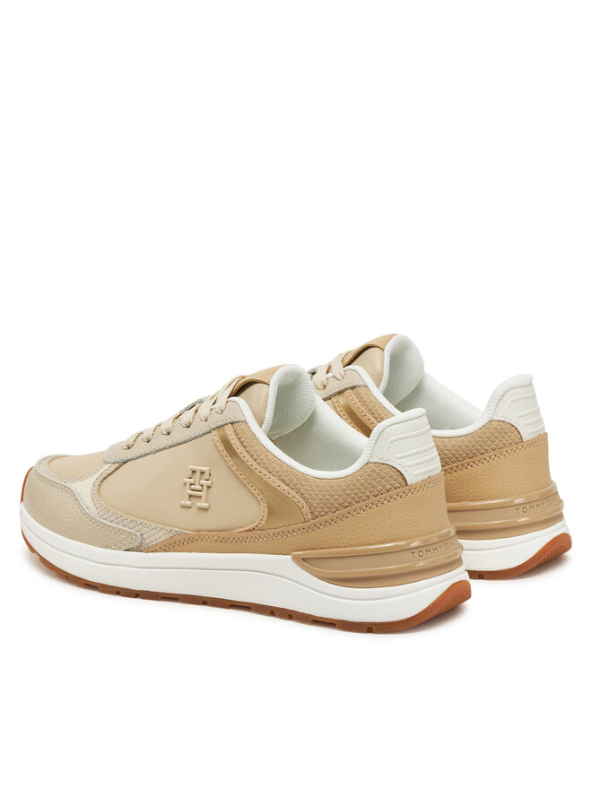 Tommy Hilfiger Sneakersy Tommy Hilfiger FW0FW08472 Beżowy