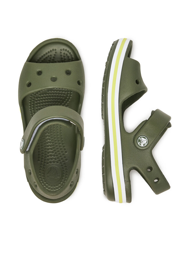 Crocs Sandały Crocs BAYABAND SANDAL K 211054-309 Zielony