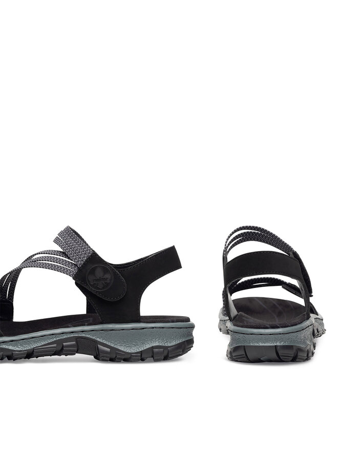 Rieker Sandalen Rieker 68871-00 Schwarz