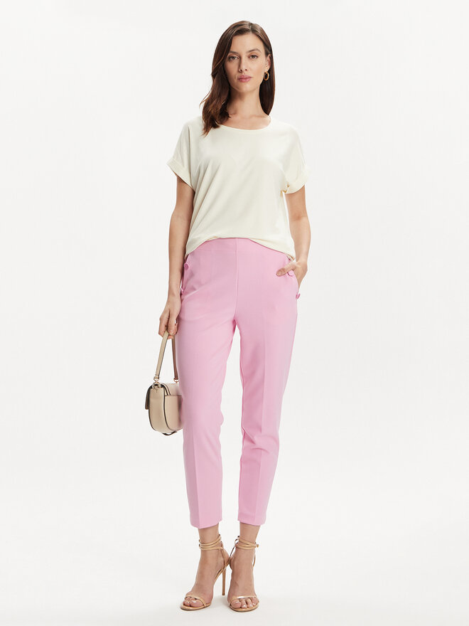 ONLY ONLY Majica Moster 15106662 Écru Regular Fit