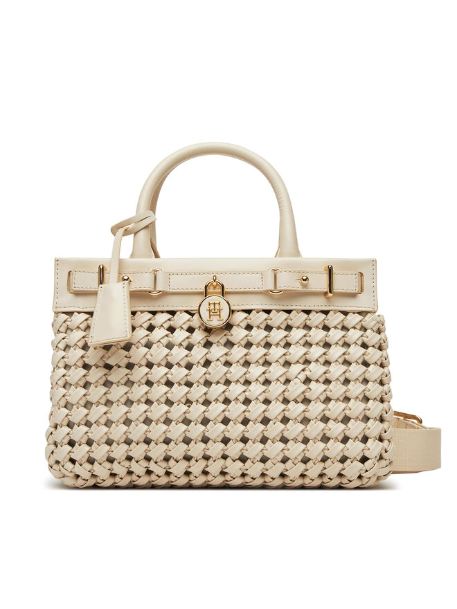 Tommy Hilfiger Táska Tommy Hilfiger American Icon Mini Tote Le Wo AW0AW17395 Bézs