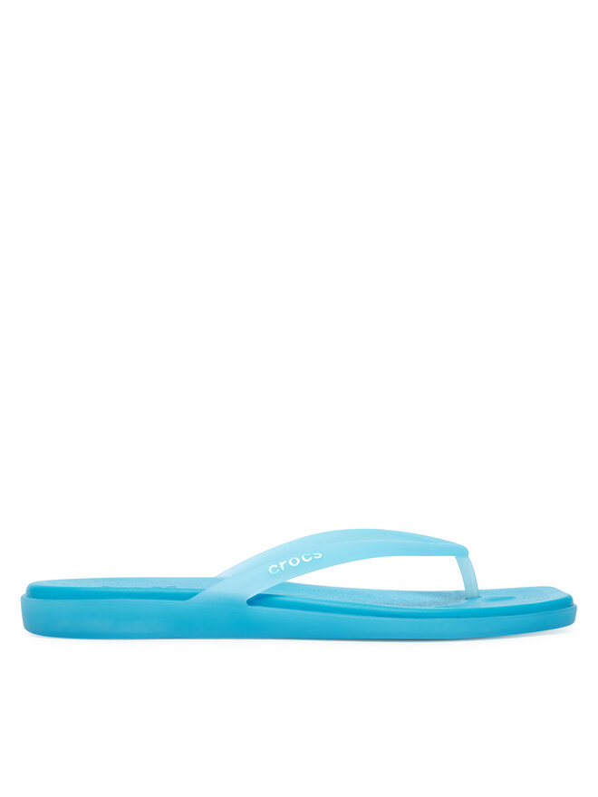 Crocs Chancletas Crocs Miami Frosted Flip 211474 Azul
