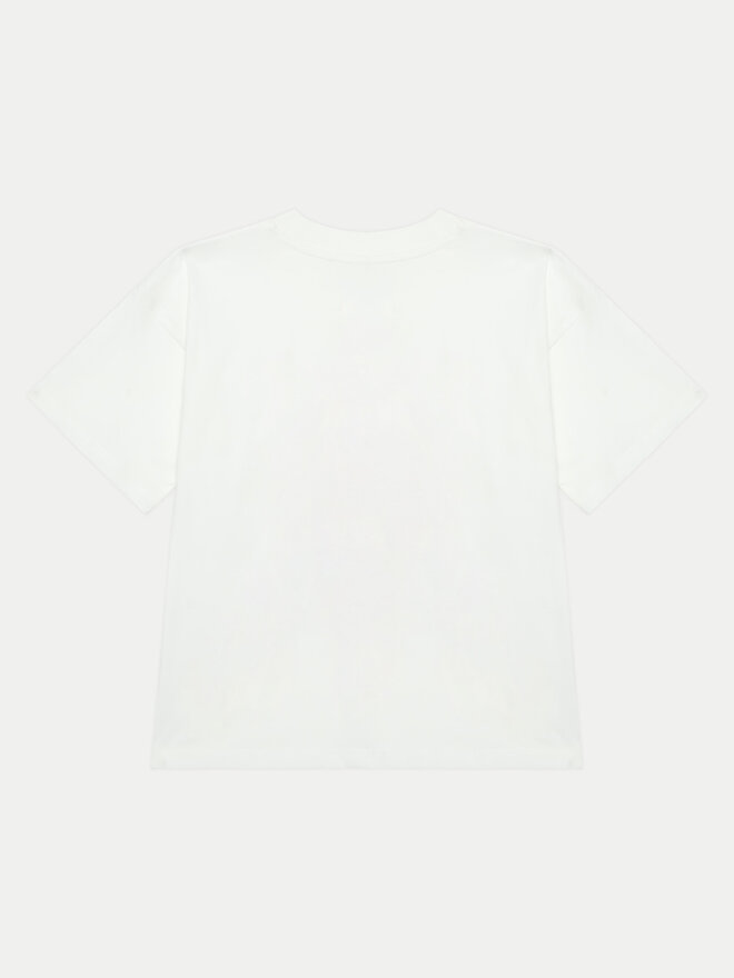 MINI RODINI MINI RODINI Camiseta Cat 2472012210 Blanco Regular Fit