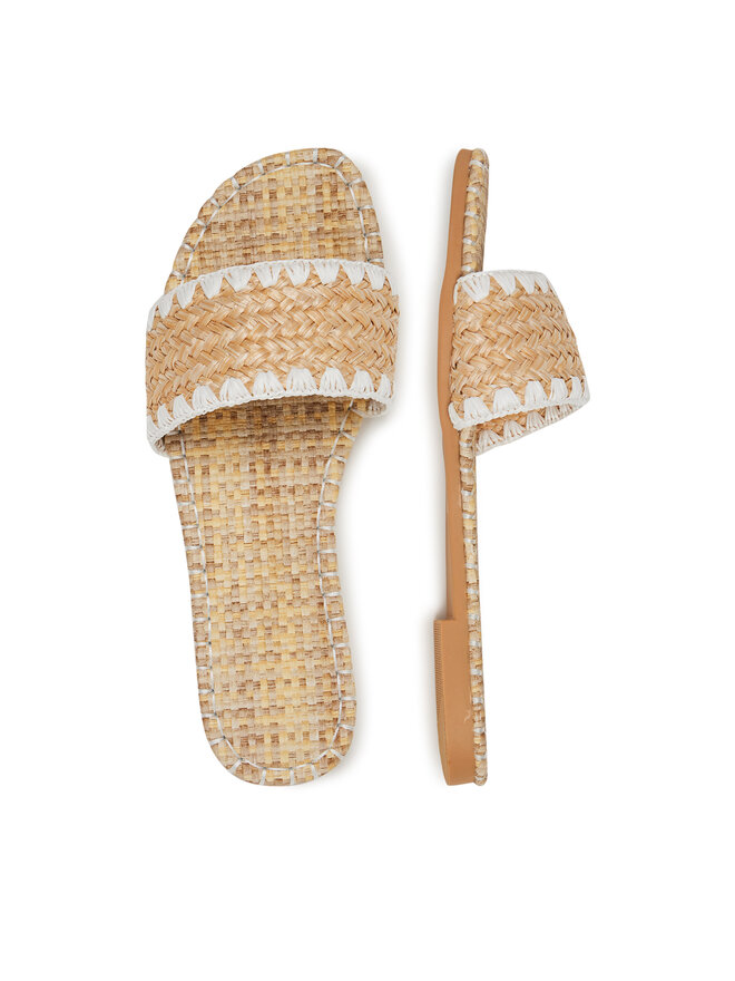 DeeZee Pantoletten DeeZee BP6097-5 Beige