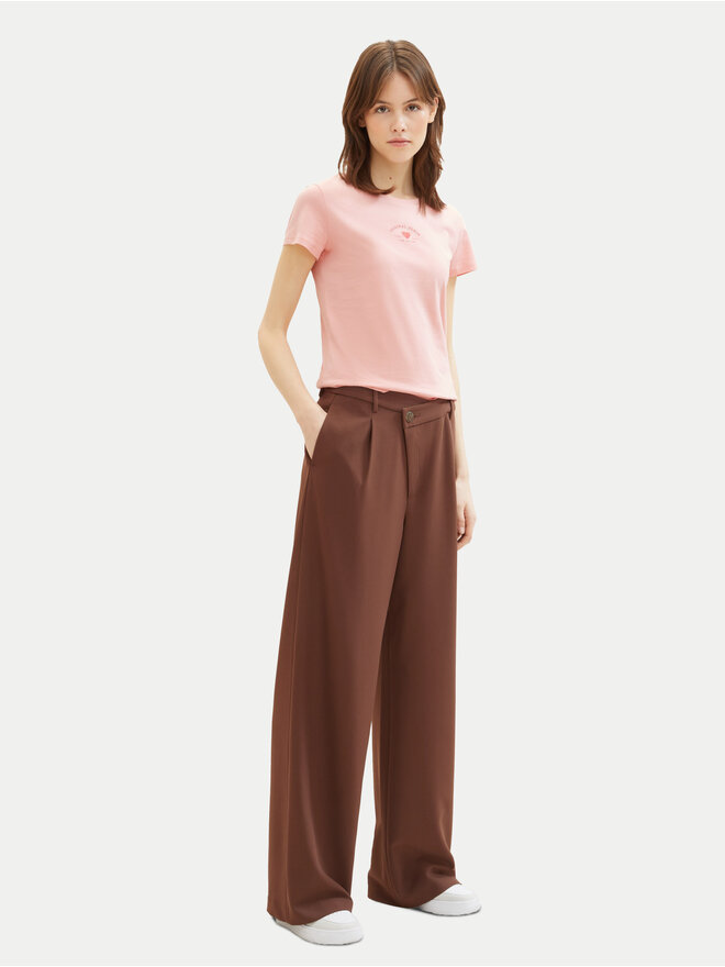 Tom Tailor Denim Tom Tailor Denim Camiseta 1040185 Rosa Regular Fit