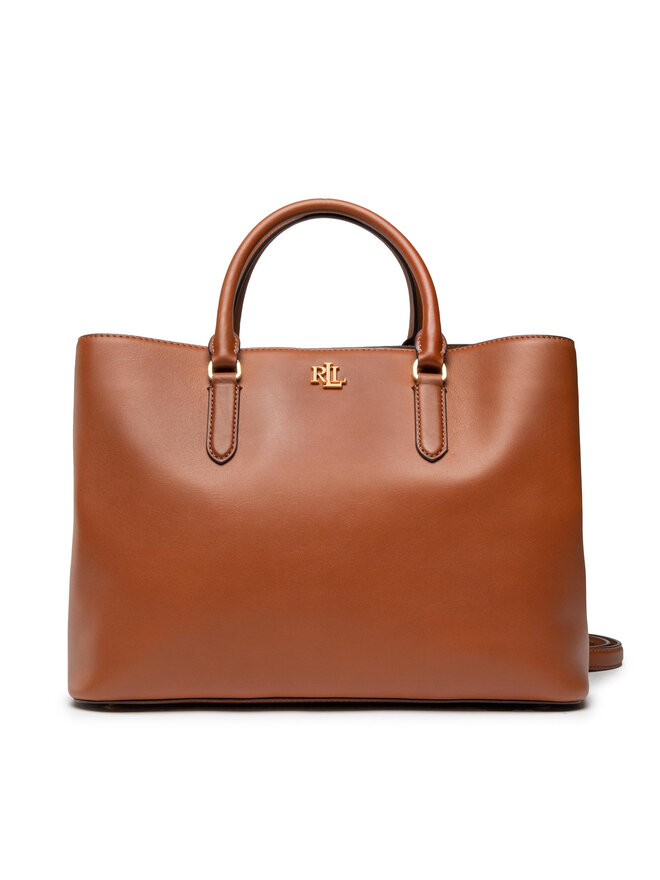 LAUREN RALPH LAUREN Handtasche LAUREN RALPH LAUREN Marcy 36 431876724005 Braun