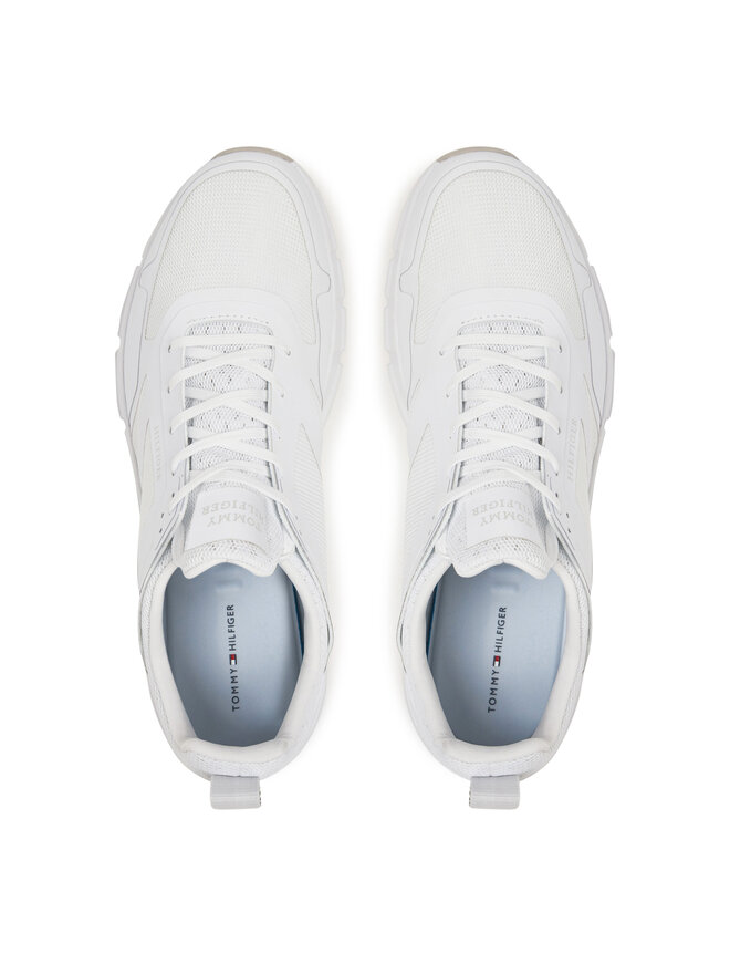 Tommy Hilfiger Sneakers Tommy Hilfiger Modern Comfort Run Mix FM0FM05471 Bianco