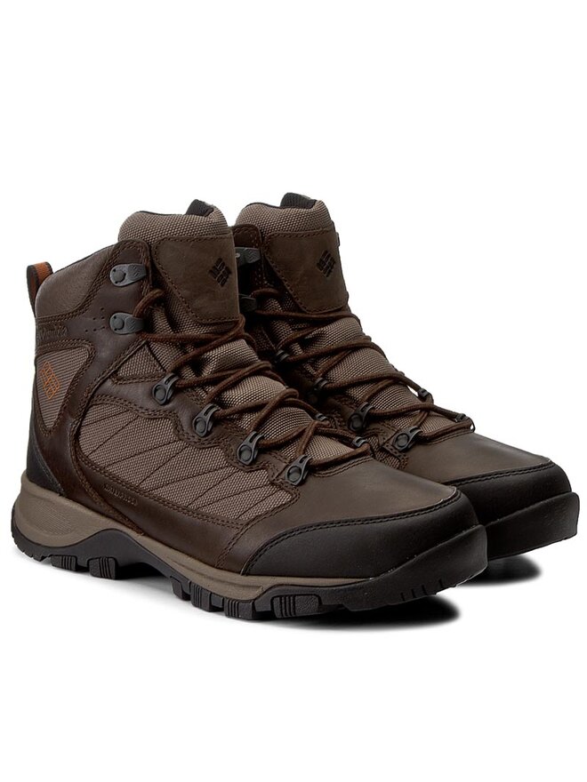 Trekkingschuhe Columbia Cascade Pass Waterproof BM1783 Braun eschuhe