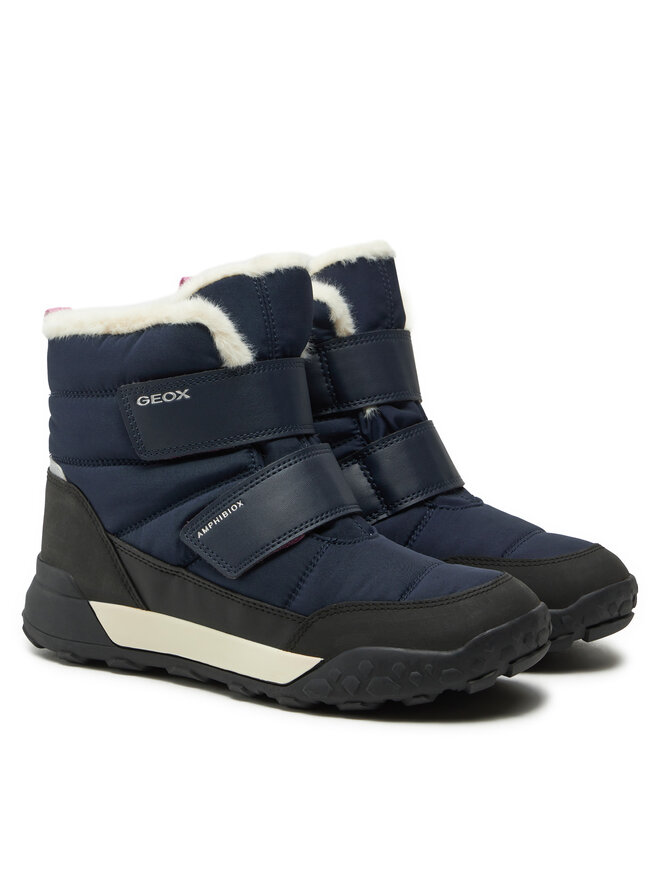 Geox Škornji za sneg Geox J Trekkyup Girl B Ab J46M7B 0FU50 C4002 D Mornarsko modra