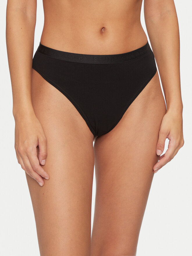 4F 4F Pack de 2 tangas 4FWMM00UPTSF026 Negro