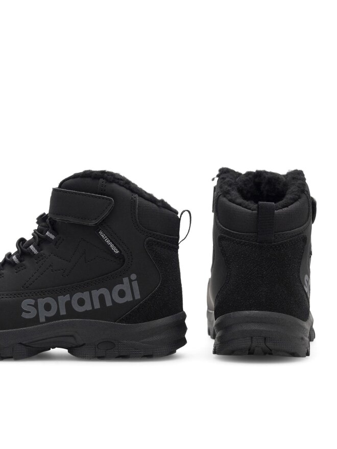 Sprandi Μποτίνια Sprandi WINTER WAVE SCP86-25067 Μαύρο