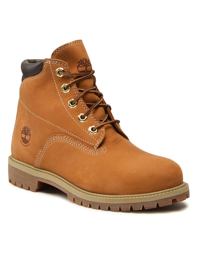 Timberland Herren 6 Inch Basic Alburn Waterproof Schnürstiefel, Gelb Wheat  Nubuck, 43.5 EU : Amazon.de: Fashion