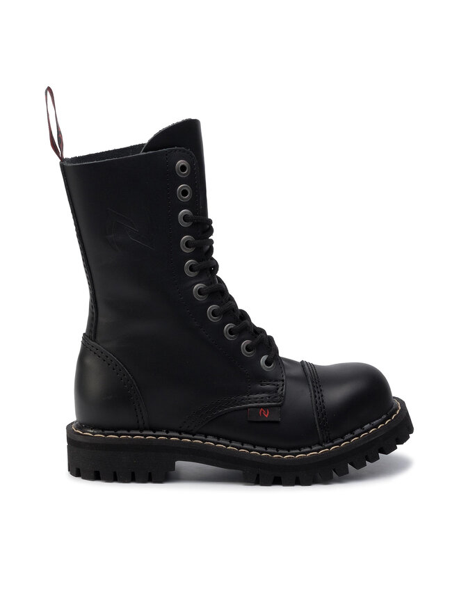 Nagaba Schnürstiefel Nagaba 010H Schwarz