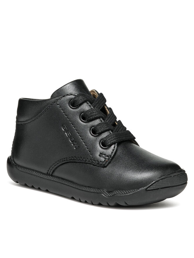 Geox Ghete Geox B Macchia Boy B464NA 08554 C9999 Negru