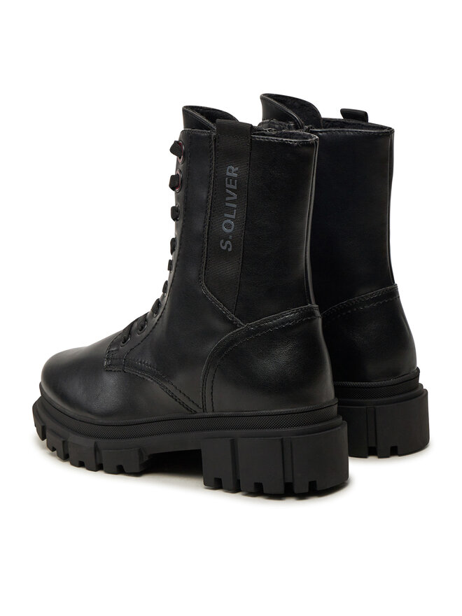 s.Oliver Schnürstiefeletten s.Oliver 5-25221-43 Schwarz