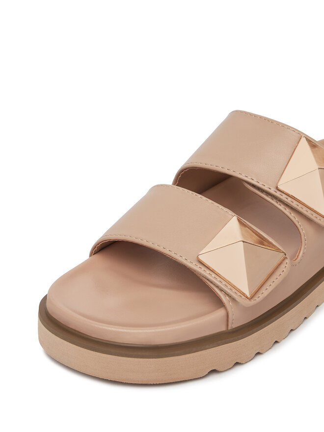 DeeZee Pantoletten DeeZee 86009-6 Beige