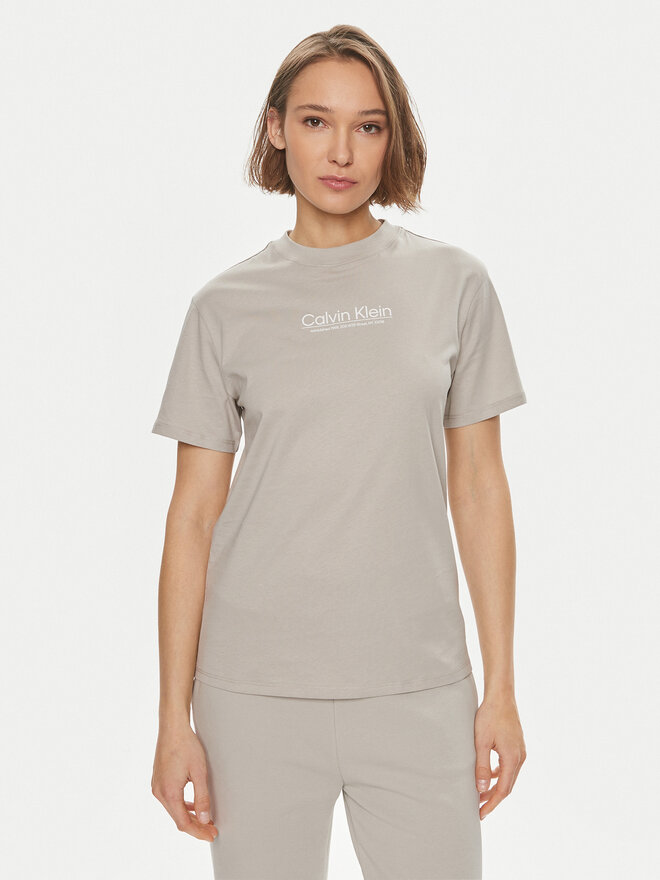 Calvin Klein Calvin Klein Футболка Coordinates K20K207005 Бежевий Regular Fit