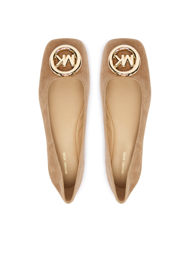 MICHAEL Michael Kors Ballerinas MICHAEL Michael Kors Milan 40F5MLFP1S Braun