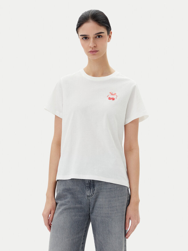 JDY JDY Camiseta Daisy 15348400 Blanco Regular Fit