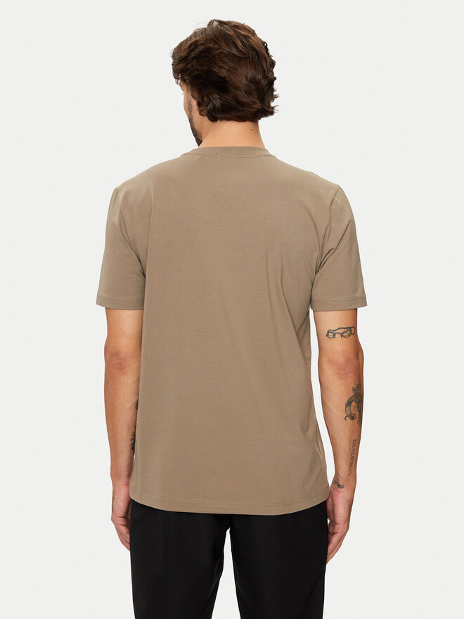 BOSS BOSS Camiseta 50525224 Beis Regular Fit
