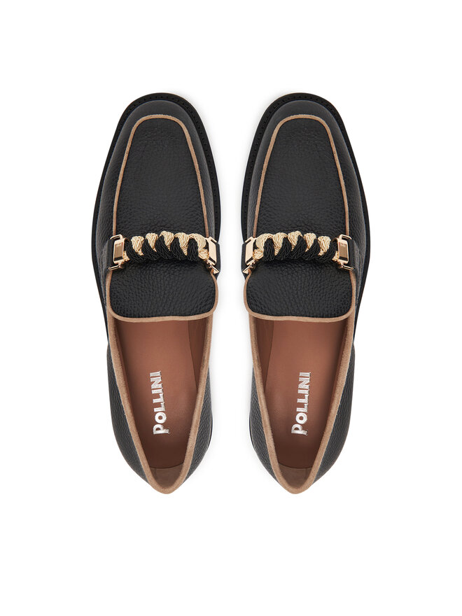 Pollini Loaferai Pollini SA10183G0NTD100A Juoda