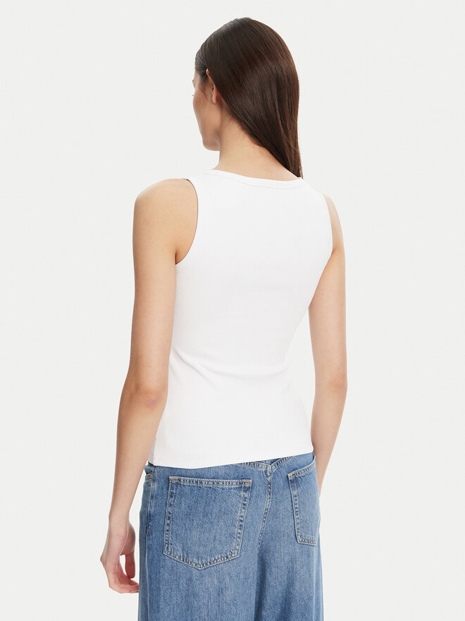 Guess Guess Τοπ W5YP00 KCXJ2 Λευκό Regular Fit