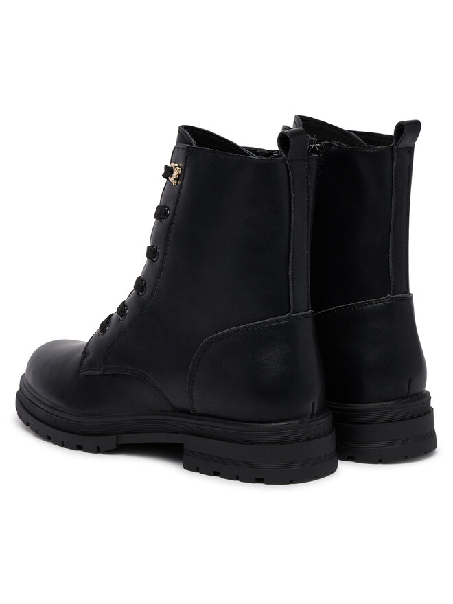 Patrizia Pepe Schnürschuhe Patrizia Pepe PK426.31 D Schwarz