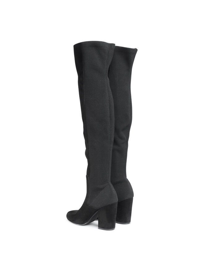 Steve Madden Stivali sopra il ginocchio Steve Madden Swerve SM11001229-04001-001 Nero