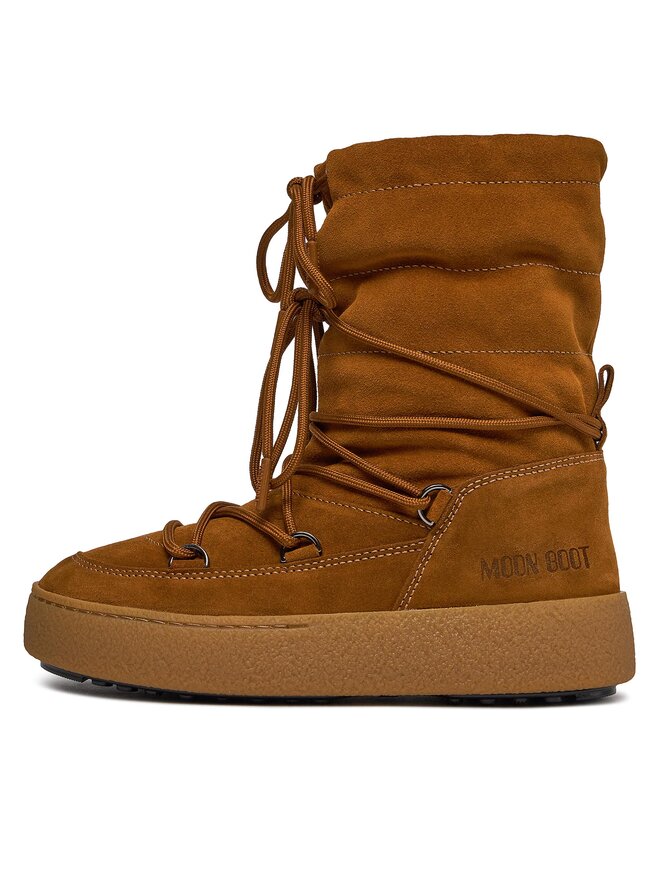 Moon Boot Śniegowce Moon Boot Ltrack Suede 24501100001 Brązowy