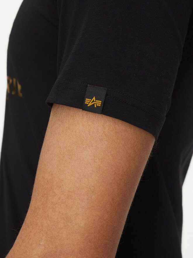 Alpha Industries Alpha Industries T-Shirt Basic 100501 Μαύρο Regular Fit