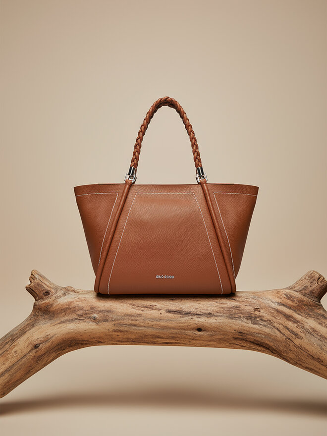 GINO ROSSI Handtasche Gino Rossi CEO-LAUREN-XL8211 Braun