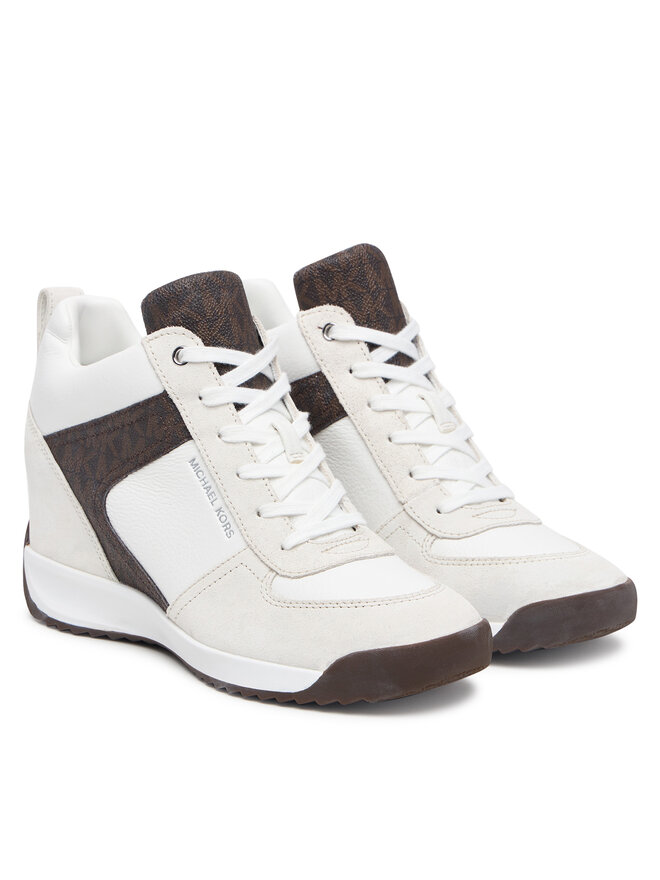 MICHAEL Michael Kors Sneakers MICHAEL Michael Kors Nikko S2 Wedge Trainer 43F6NKFS4S Weiß